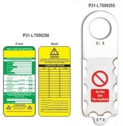 SCAFFOLDING TAGS